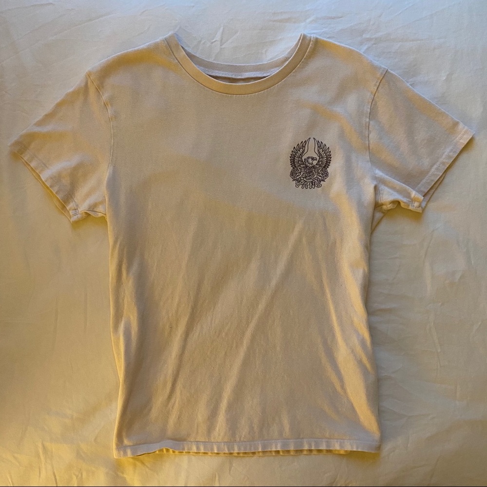 vans tee in beige/tan!